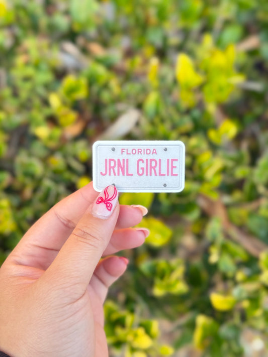 jrnl girlie - sticker