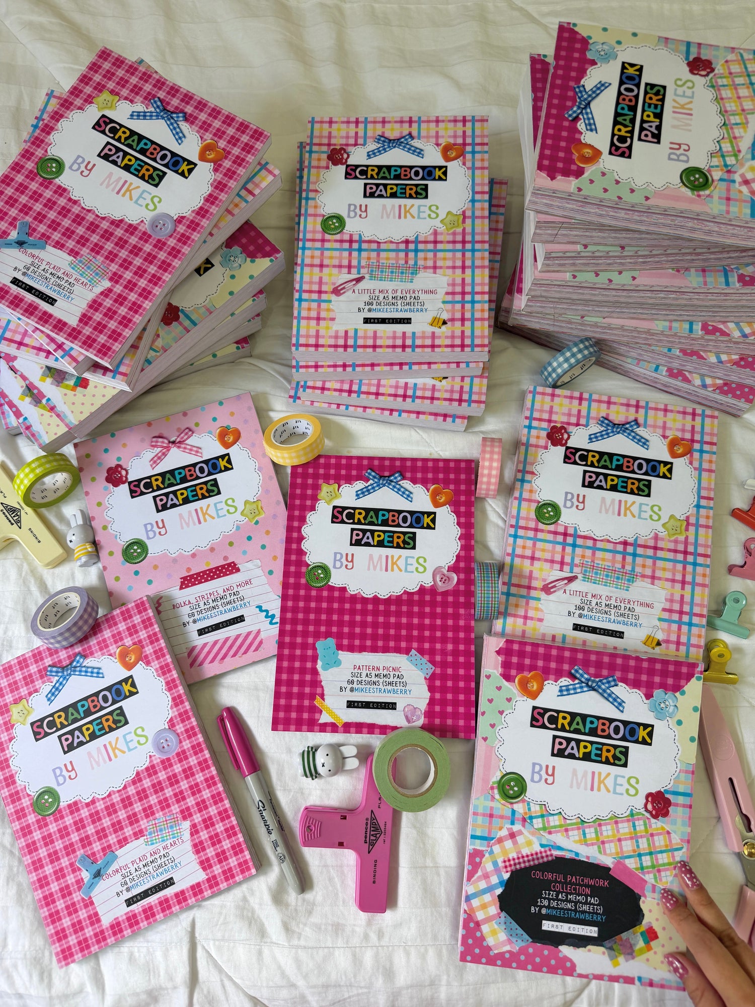 Scrapbook Memo Pads | Passion Project with Mikes