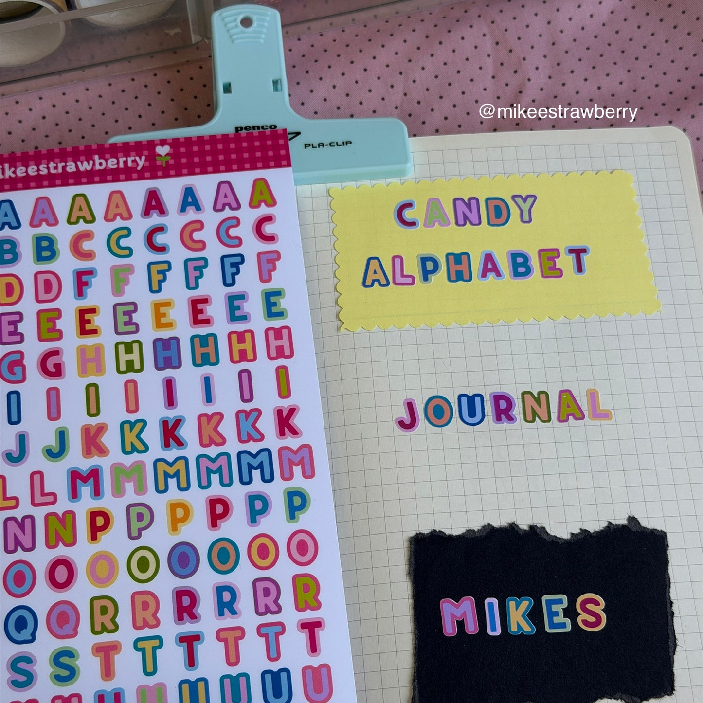 candy alphabet | by @ mikeestrawberry (new)