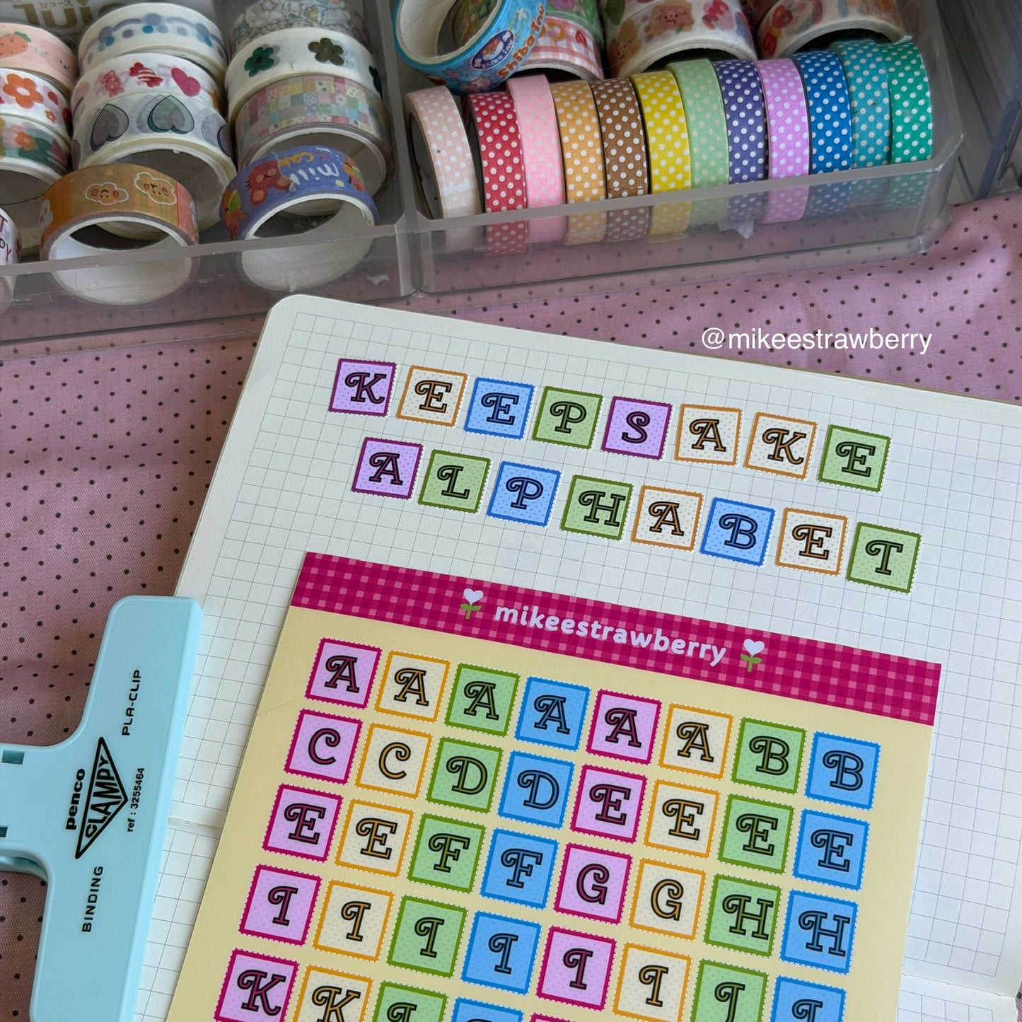 keepsake alphabet | by @ mikeestrawberry (new)