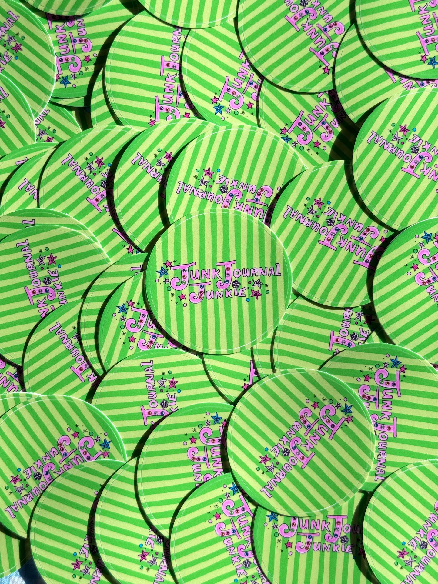 junk journal junkie - green