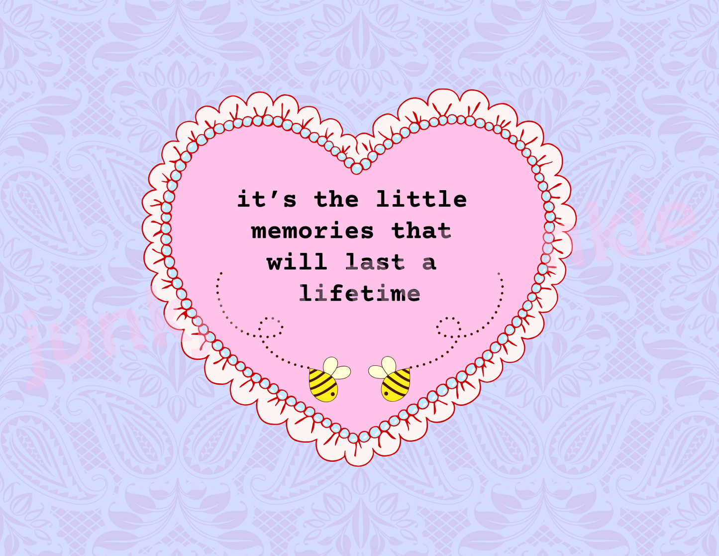 little moments - postcard