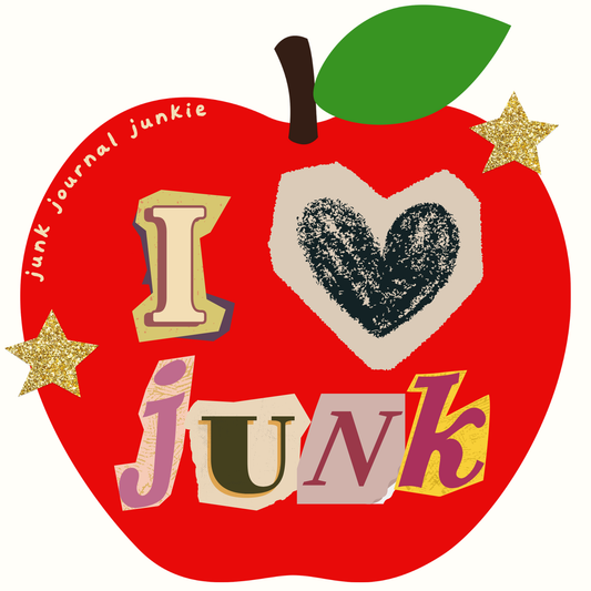 apple I <3 junk - sticker