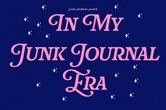 In My Junk Journal Era - Blue Sticker