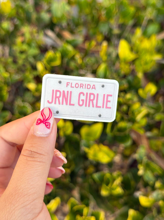 jrnl girlie - sticker